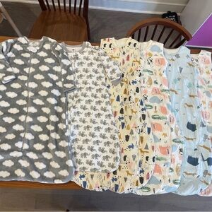 Duomiaomiao Sleep Sacks 9-12 Months & Hudson Baby Sleep Sacks 18-24 m Bundle